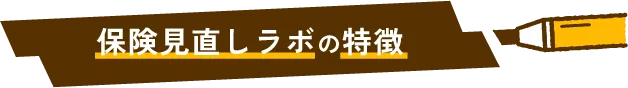 保険見直しラボの特徴